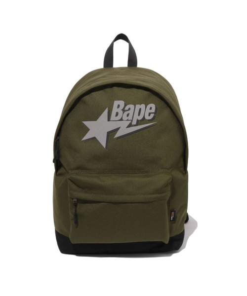 「A BATHING APE」 リュック FREE オリーブ メンズの画像