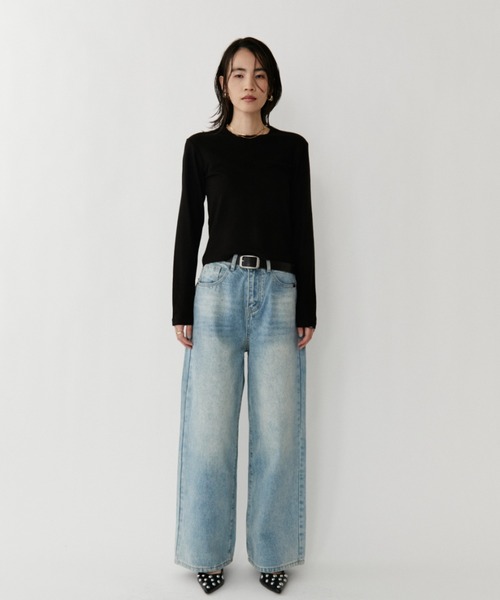 VION tシャツ ソフトブラッシュドロングスリーブティー / Soft Brushed