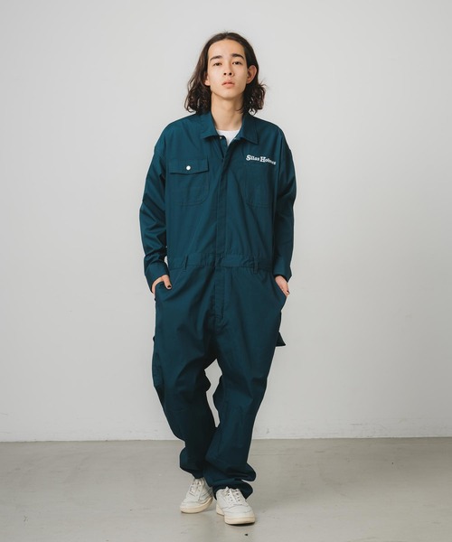 「SILAS」 オールインワン L ダークグリーン メンズ