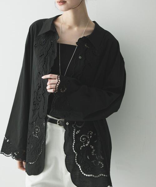 URBAN RESEARCH（アーバンリサーチ） ブラウス シャツ カットワーク