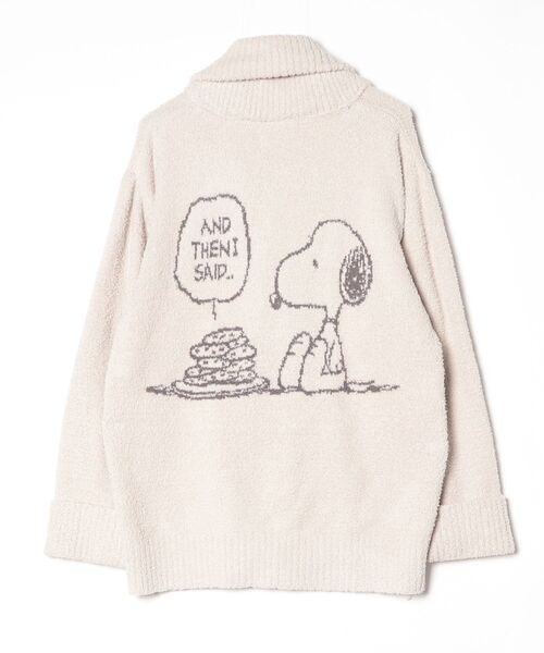 gelato pique（ジェラートピケ） ニットカーディガン「SNOOPYコラボ