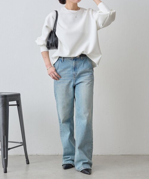 「BEARDSLEY」 長袖カットソー 3 ブラック レディースの画像