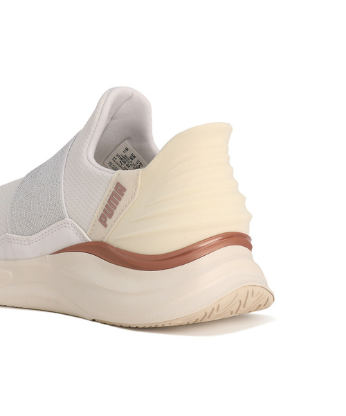「PUMA」 シューズ 25.0cm ホワイト系その他 レディース_画像3