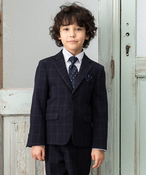 「WANDER FACTORY」 「KIDS」パンツスーツ 120cm グレー キッズ_画像2