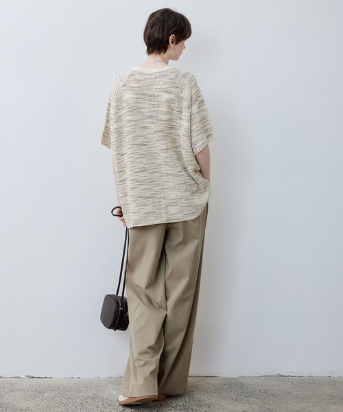 「tageechita」 スラックス M ブラック レディース_画像6