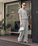 セットアップ 夏 スウェットセットアップ レディースの詳細画像3