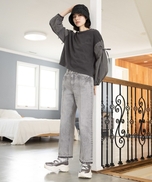 niko and…（ニコアンド） ローカットスニーカー LARGE ブラック