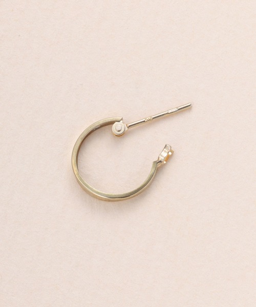 ピアス K10 フープピアス レディース メンズ : ZOZOTOWN Yahoo!店