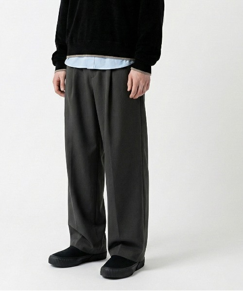 「SLACK FOOTWEAR」 スリッポン 23.0cm ブラック メンズ_画像9