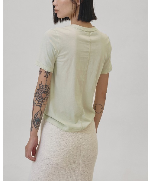 「TODAYFUL」 半袖Tシャツ FREE チャコールグレー レディース_画像3