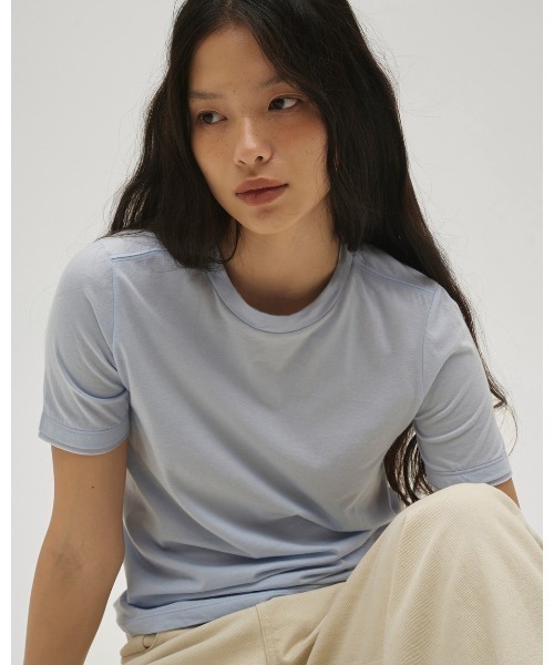 「TODAYFUL」 半袖Tシャツ FREE チャコールグレー レディース_画像8