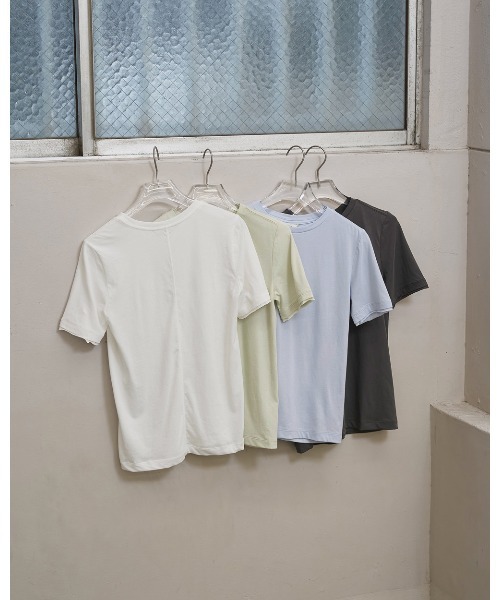 「TODAYFUL」 半袖Tシャツ FREE チャコールグレー レディース_画像9