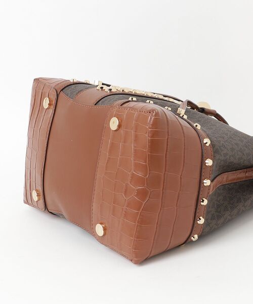 MICHAEL KORS 2WAY ハンドバッグ ブラウン MICHAEL KORS（マイケルコース） 2WAYバッグ FREE ブラウン レディース