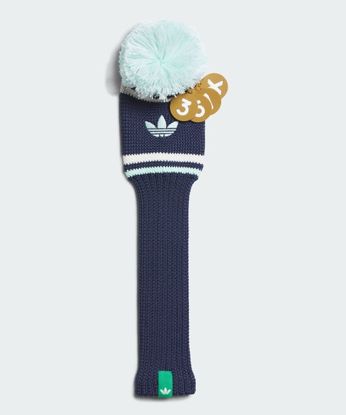 ゴルフクラブヘッドカバー 4個 袋2個 合計6点セット アディダス adidas（アディダス） オリジナルス フェアウェイ ヘッドカバー