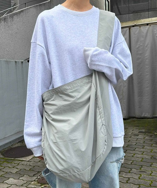 「UNIVERSAL OVERALL」 ショルダーバッグ ONESIZE チャコールグレー レディース_画像7