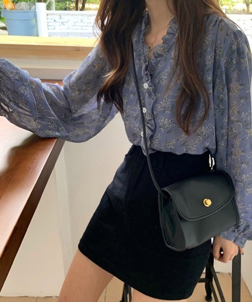 「Miniministore」 長袖ブラウス X-LARGE アイボリー レディース_画像3