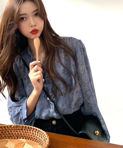 「Miniministore」 長袖ブラウス X-LARGE アイボリー レディース_画像4