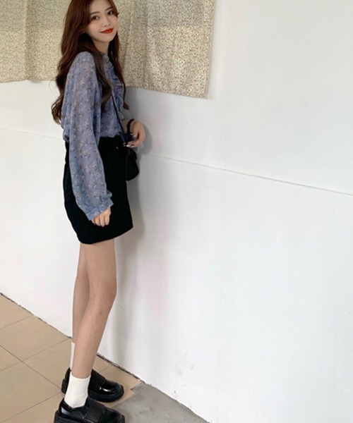 「Miniministore」 長袖ブラウス X-LARGE アイボリー レディース_画像6
