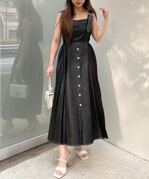 ワンピース クレイジープリーツデニムワンピース Zozotown Paypayモール店 通販 Paypayモール