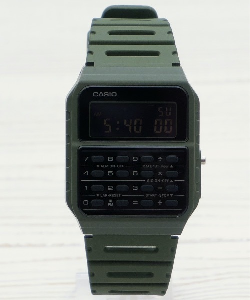 カシオ　カリキュレーター　CA-53W スタンダード　LF-20W Amazon.co.jp: [カシオ] CASIO 腕時計 電卓機能付き カリ
