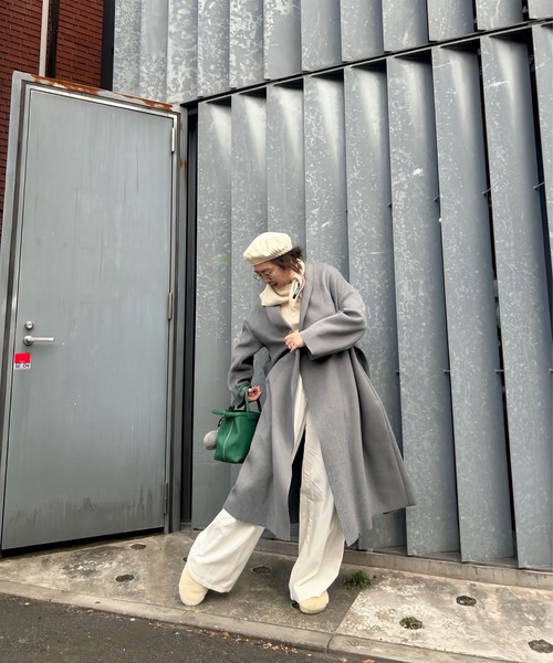コート アウター DROP COAT レディースの画像