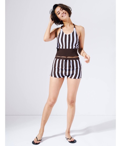 ニット セーター KNIT STRIPE SET UP レディース mikomori ニット セーター KNIT STRIPE SET UP レディース