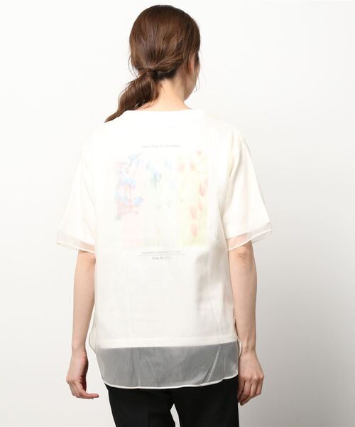 tシャツ バックシアーTシャツ レディース 楽天市場】【最大2000円OFFクーポン♪】シャツ ブラウス 長袖