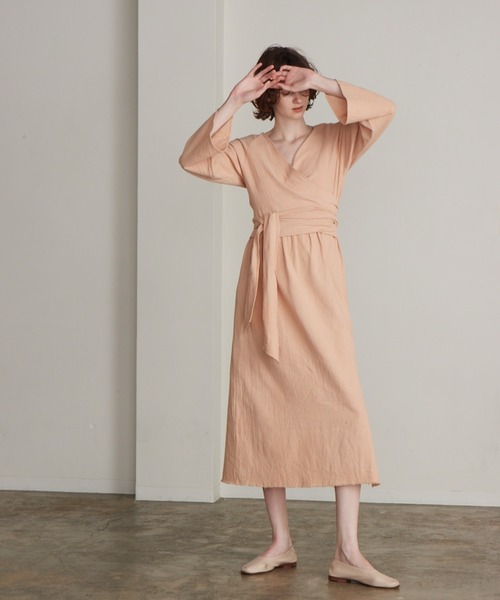WALANCE ワンピース コットンカシュクール2wayドレス : ZOZOTOWN