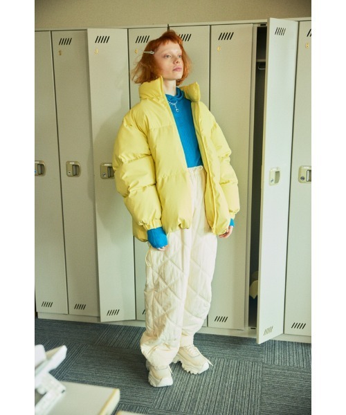 SLY パンツ スラックス QUILTING NYLON PT キルティング