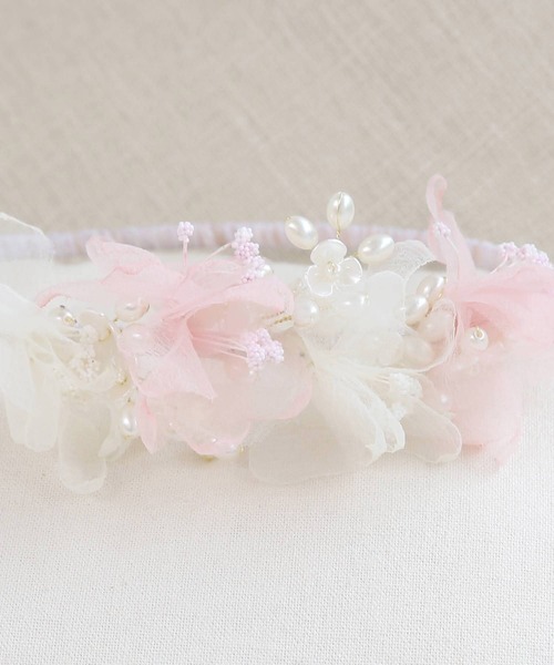 Rora カチューシャ ウェディング ヘッドドレス : ZOZOTOWN Yahoo