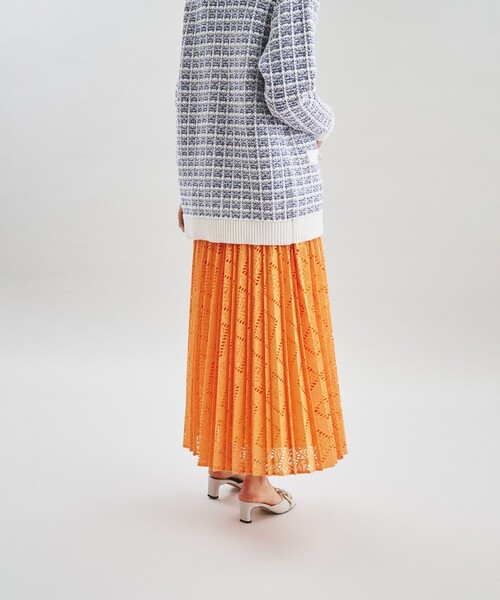 【美品】GRACE CONTINENTAL キカレースプリーツスカート36 キカレースプリーツスカート / GRACE CONTINENTAL | GRACE