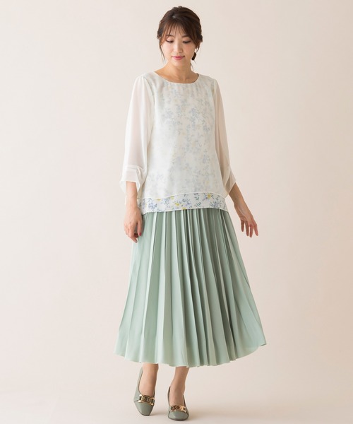 Rose Tiara スカート 「セットアップ可」プリーツスカート : ZOZOTOWN