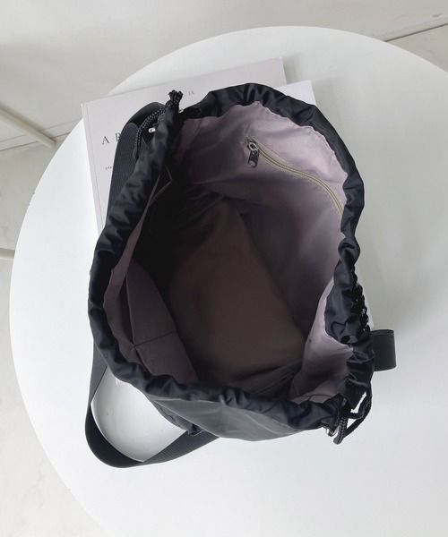 AS KNOW AS（アズノゥアズ） ショルダーバッグ バッグ 巾着ミリタリー