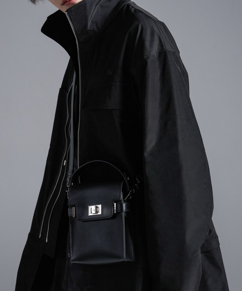 ハイエンド ショルダーバッグ メタルバックル 犬飼京×DEVICE】killing metal parts 2way shoulder bag /メタル