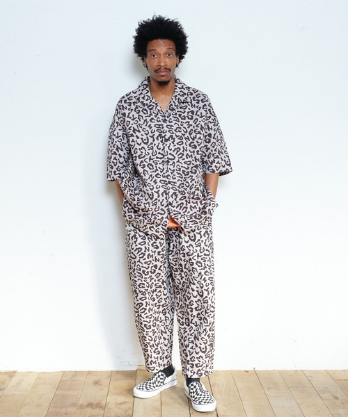 SALT&MUGS パンツ Leopard Name Pants メンズ レディース : ZOZOTOWN