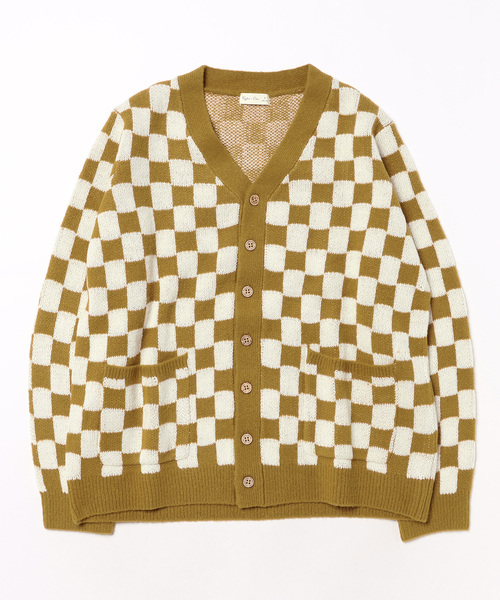 ベビー 「Bs」「it」「Rylee＋Cru」button cardigan | checkerboard
