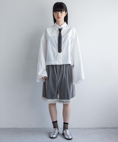 チュールフリンジショートパンツ HC244PT1007-8.jpg
