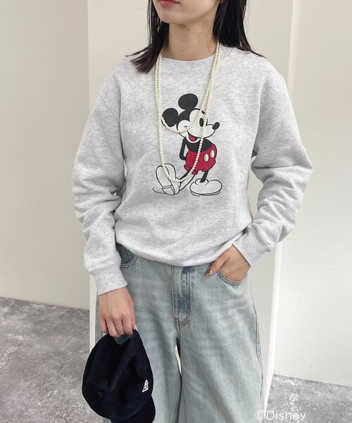 【goodrock speedグッドロックスピード】MICKEY裏毛スウェット GOOD ROCK SPEED/グッドロックスピード】MICKEY 裏毛スウェット