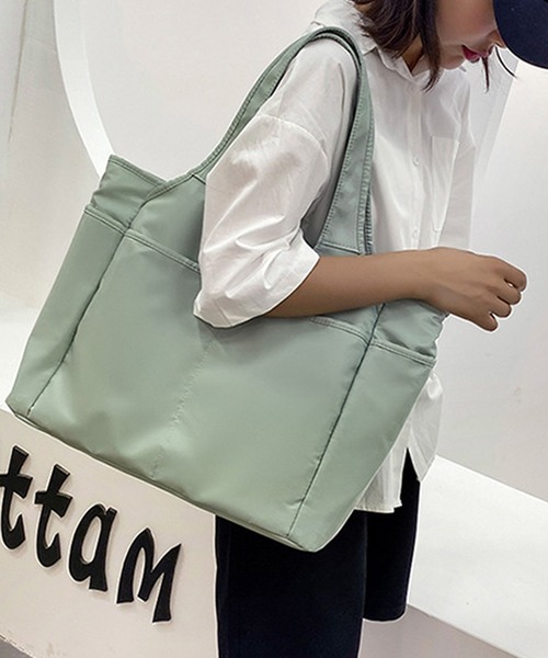 DAY CLOSET トートバッグ 「A4収納可」撥水加工ナイロントートバッグ