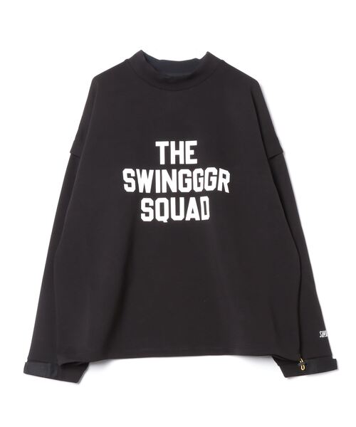 サイズ：XL THE SWINGGGR ザ スウィンガー 2023年モデル 長袖 ナイロンジャケット  ブラック系 [240101423207] ゴルフウェア メンズ ストスト 楽天市場】スウィンガー（スポーツ・アウトドア）の通販