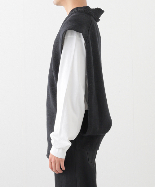 Maison Margiela（メゾンマルジェラ） ベスト ジレ Knit Oversized