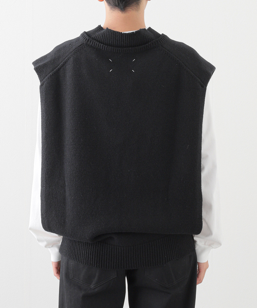 Maison Margiela（メゾンマルジェラ） ベスト ジレ Knit Oversized