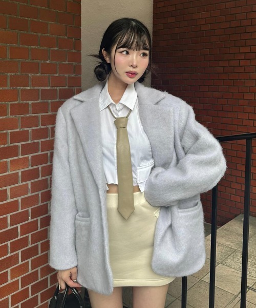 Darich コート アウター シャギーオーバージャケットコート