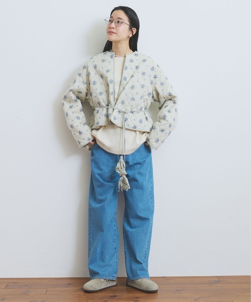 フィグロンドン through jacket スルージャケット ベージュ フィグロンドン through jacket スルージャケット ベージュ