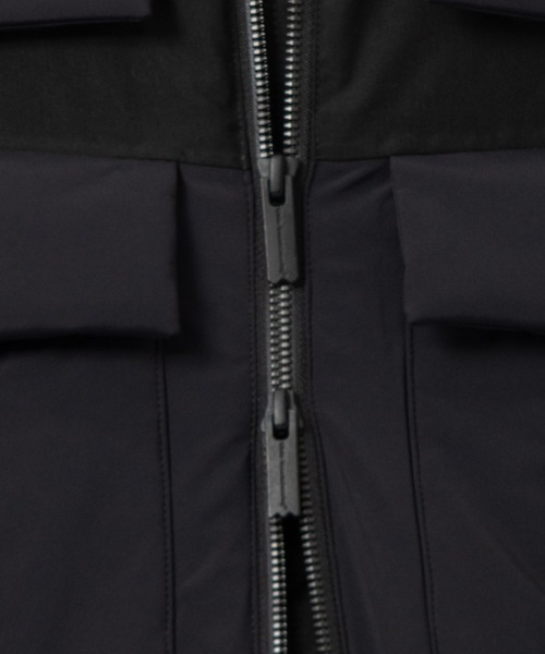 【最終価格】別注　SAITOS 3L HYBRID DOWN VEST WHITE MOUNTAINEERING（ホワイトマウンテニアリング） ダウンベスト