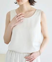 タンクトップ ノースリーブ ヴィンテージフラワージャガードニットセットアップ レディース classicalelf タンクトップ ノースリーブ レトロに魅せられて
