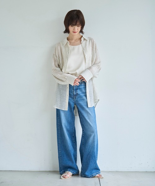 meilmada タンクトップ ノースリーブ 2wayヴィンテージサテン