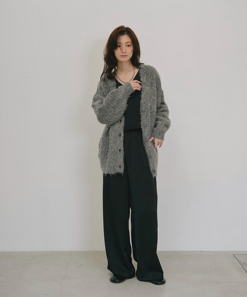 meilmada タンクトップ ノースリーブ 「追加」2wayヴィンテージサテン
