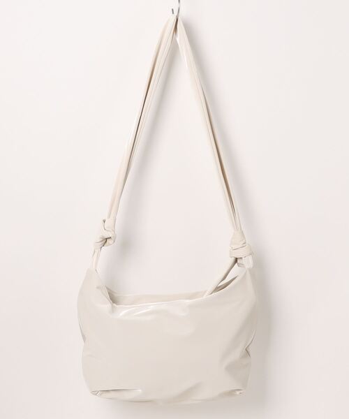 ACOC ショルダーバッグ バッグ GLOSSY HALFMOON CROSS BAG