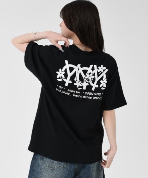 OY Tシャツ ユニセックス XLサイズ OY tシャツ 「OY/オーワイ」 TRIPLE FLOWER LOGO TEE/トリプル